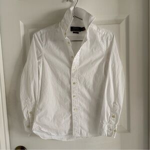 White Ralph Lauren Button Down